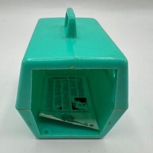Kenner Littlest Pet Shop Kids Teal Good 1992 Vintage Pet Carrier Accessory